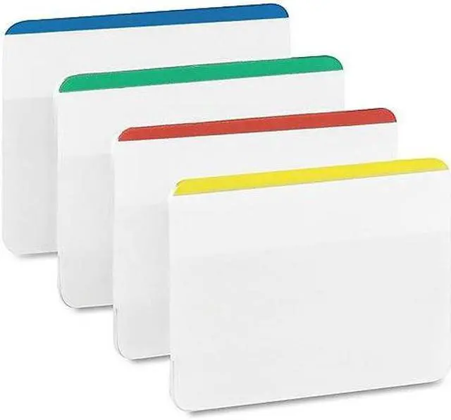 Alt view image 15 of 20 - Post-it File Tabs 2 x 1 1/2 Lined Assorted Primary Colors 24/Pack 686F1
