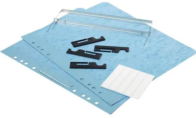 Alt view image 11 of 14 - Acco 35072 Recycled Laser Printout Binder  8.12" Width x 11" Length Sheet Size Light Blue - 5 / Pack