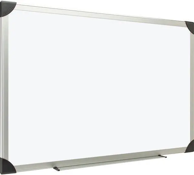Alt view image 3 of 18 - Lorell Dry-Erase Board 4'x3' Aluminum Frame/White 55652