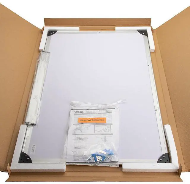 Alt view image 7 of 17 - Lorell Dry-Erase Board 3'x2' Aluminum Frame/White 55651
