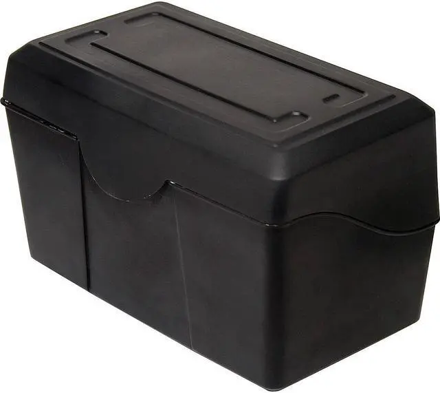 Main image of Advantus Corp. AVT45002 Index Card Holders- 4in.x6in.- Black