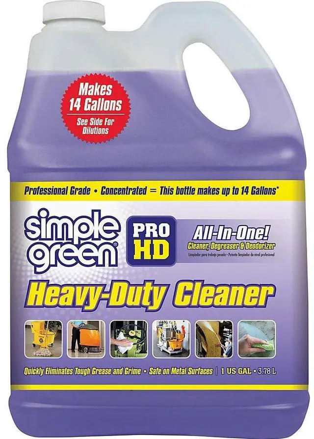 Alt view image 4 of 12 - Simple Green Pro HD Heavy-Duty Cleaner 1Gal 2/CT Purple 213421
