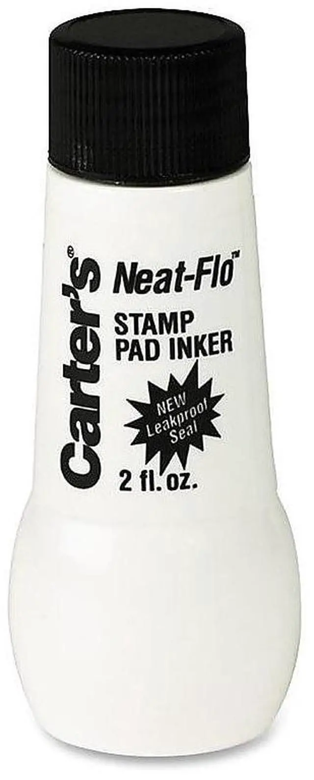 Alt view image 2 of 7 - Carter's Neat-Flo Stamp Pad Inker, 2 Oz Bottle, Black 21448