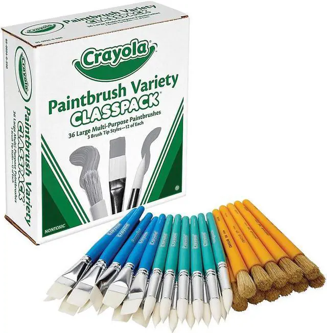 Alt view image 4 of 10 - Crayola Paint Brush (cyo-050036)