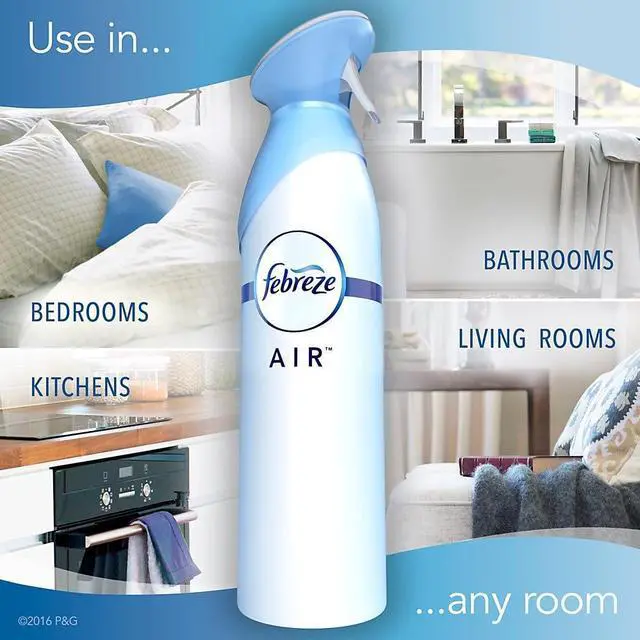 Alt view image 4 of 7 - Procter & Gamble 96260CT Febreze Air Freshener Spray - 8.50 fl. oz. - 6 / Carton