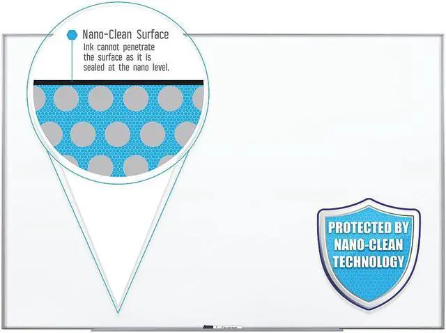 Alt view image 11 of 20 - Acco Brands - NA7248F - Quartet Magnetic Whiteboard - 72 [6 Ft] Width X 48 [4 Ft] Height -...