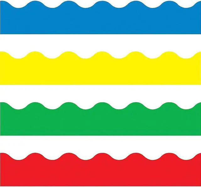 Alt view image 4 of 15 - Trend Terrific Trimmers Border Variety Pack 2 1/4 x 39 Assorted Colors 48/Set