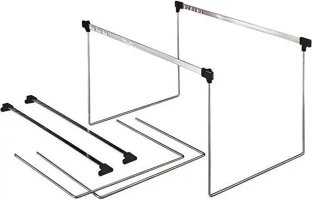Alt view image 8 of 11 - TOPS Drawer Frames Adjustable 14"-18" Ltr 2/BX Steel AFF24