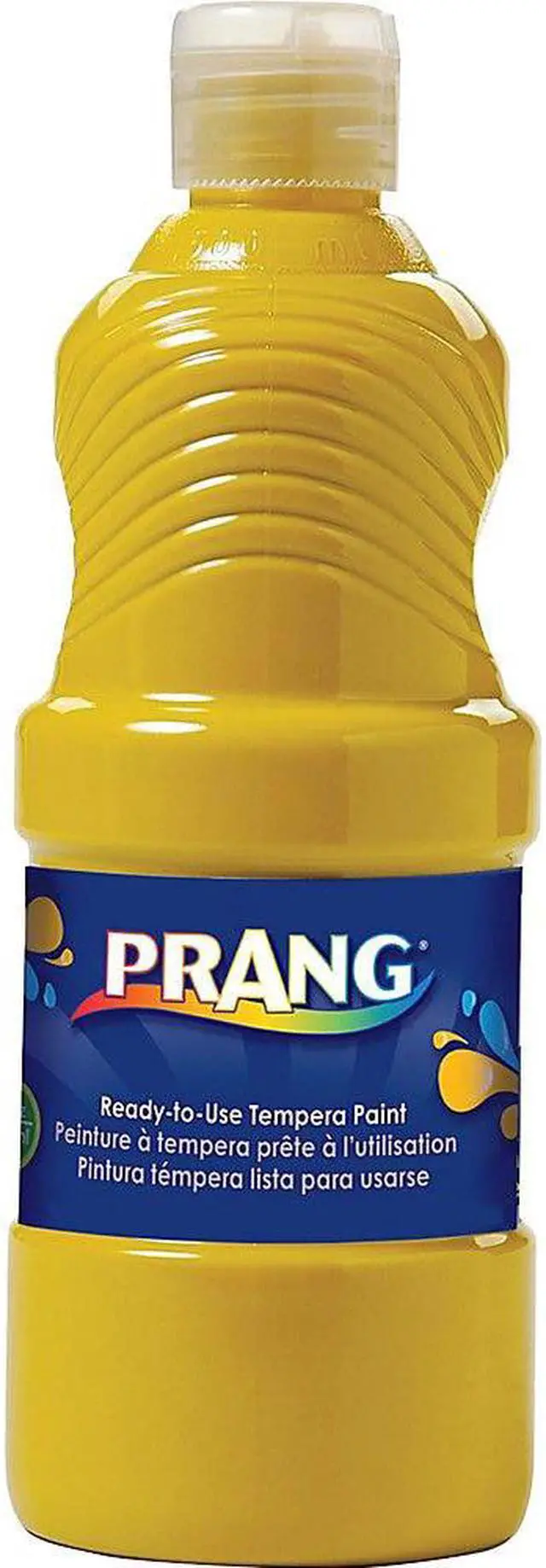 Alt view image 2 of 2 - Dixon Ticonderoga Company DIX21603 Tempera Paint- Ready to Use- Nontoxic- 16 oz.- Yellow