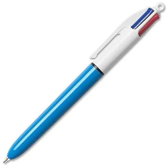 Alt view image 10 of 17 - BIC MMXP11C 4-Color Retractable Pen Fine, Medium Pen Point Type - Multi, Black, Red, Green Ink - 1 Pack