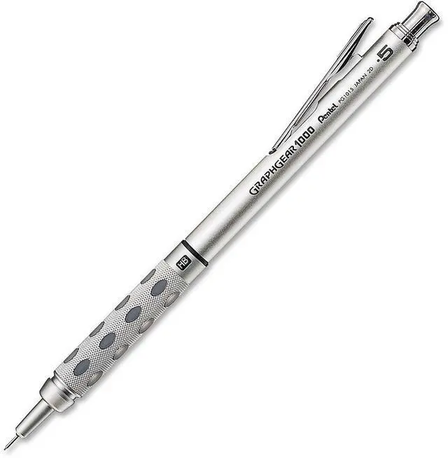 Alt view image 3 of 4 - Pentel Automatic Drafting Pencil .5mm Gray Accent Barrel PG1015A