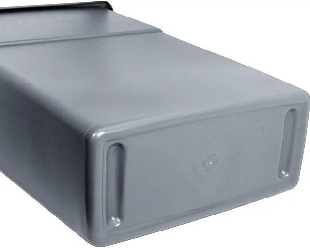 Alt view image 6 of 11 - Genuine Joe Waste Container 23 Gallon 22-1/2"W x 11"D x 30" Gray 60465