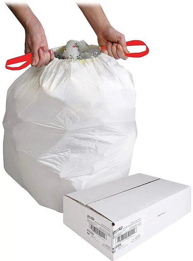 Alt view image 7 of 14 - Genuine Joe Trash Can Liners 13 Gal. 0.9mil 24"x25-1/8" 60/CT WE 01229