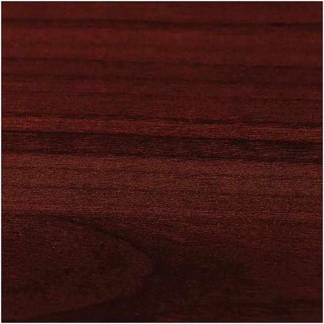 Alt view image 8 of 16 - Lorell Adjustable Height Tabletop 24"x60"x1" Mahogany 59605