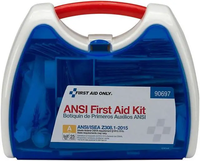 Alt view image 7 of 18 - First Aid Only ReadyCare First Aid Kit for 25 People ANSI A+ 139 Pieces 90697