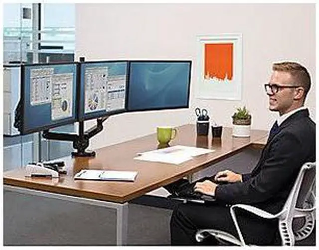 Alt view image 4 of 20 - Fellowes Platinum Mounting Arm 8042601