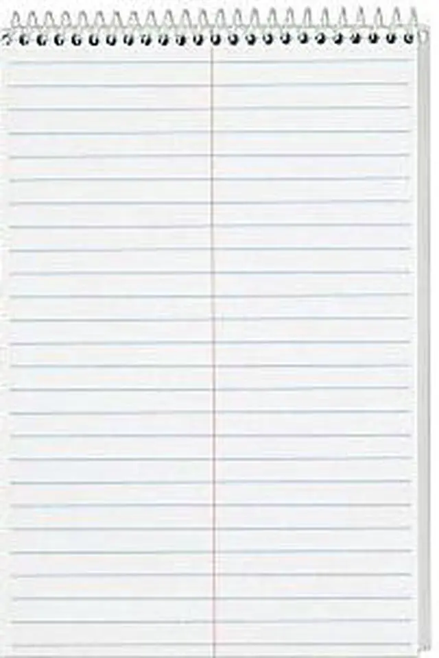 Alt view image 12 of 15 - Tops Steno Book Gregg Rule 80 Sheets/PD 6"x9" 12/PK White 8020