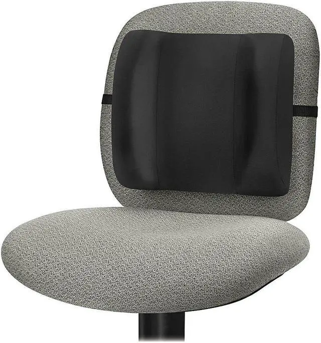 Alt view image 6 of 20 - Fellowes Backrest High Profile 13"x4"x12" Black 91905