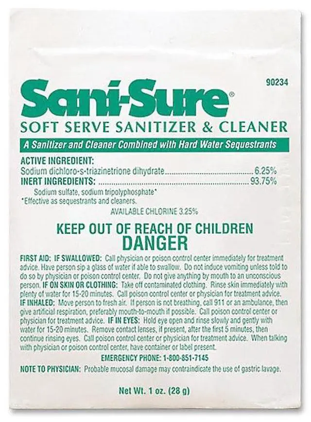 Alt view image 7 of 8 - Diversey Soft-Serve Sanitizer 1 EA