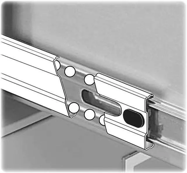Alt view image 3 of 12 - Lorell Commercial-grade Vertical File - 15" x 22" x 28.4" - 2 x Drawer(s) for File - Letter - Lockable, Ball-bearing Sus