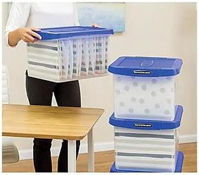 Alt view image 8 of 18 - Bankers Box Heavy Duty Plastic File Storage 14 1/8 x 17 2/5 x 10 3/5 Clear 0086201