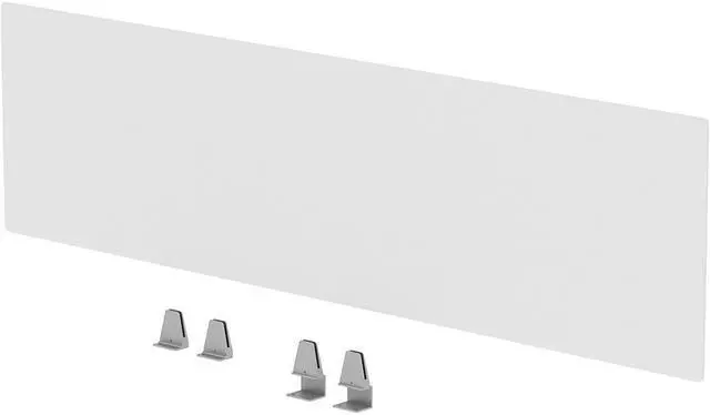 Alt view image 3 of 10 - Lorell Modesty/Privacy Panel f/71-5/8"W Desks 59"x15-3/4" CL 16221