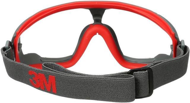 Alt view image 5 of 16 - 3M GoggleGear 500 Series Scotchgard Anti-Fog Lens - Recommended for: Oil & Gas - Eye, Splash, Ultraviolet Protection - Polycarbonate Lens, Elastic Strap - Clear, Gray - 1 Each