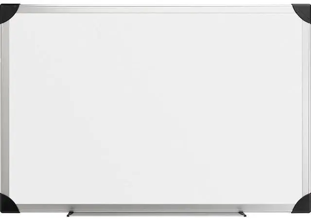 Alt view image 2 of 17 - Lorell Dry-Erase Board 3'x2' Aluminum Frame/White 55651