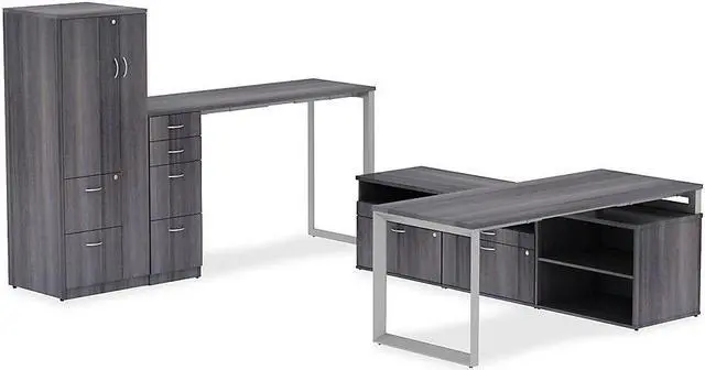 Alt view image 5 of 13 - Lorell Tabletop f/Relevance Leg Frames 59-7/8"x29-1/2"x1" MY 16200