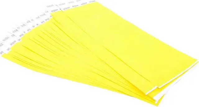 Alt view image 6 of 12 - Baumgartens Security Wrist Band,Tear-Resistant,10"x3/4", 100/PK, YW 85070