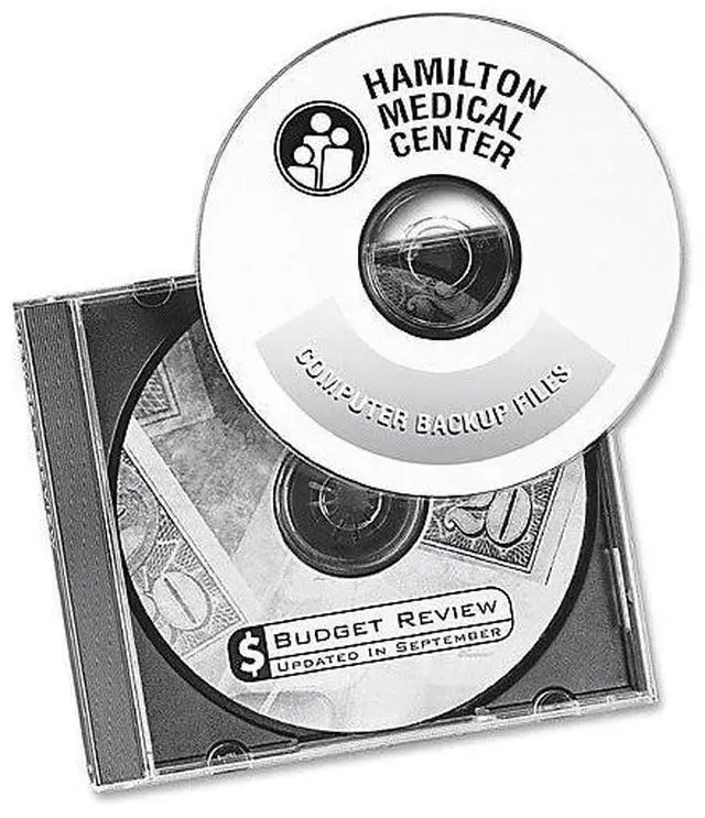 Alt view image 12 of 19 - AVERY 5931 Matte White Removable CD Labels for Laser Printers