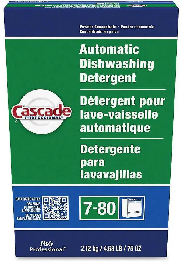 Alt view image 7 of 12 - Procter & Gamble - PGC 59535 - Automatic Dishwasher Powder, Fresh Scent, 75 oz Box