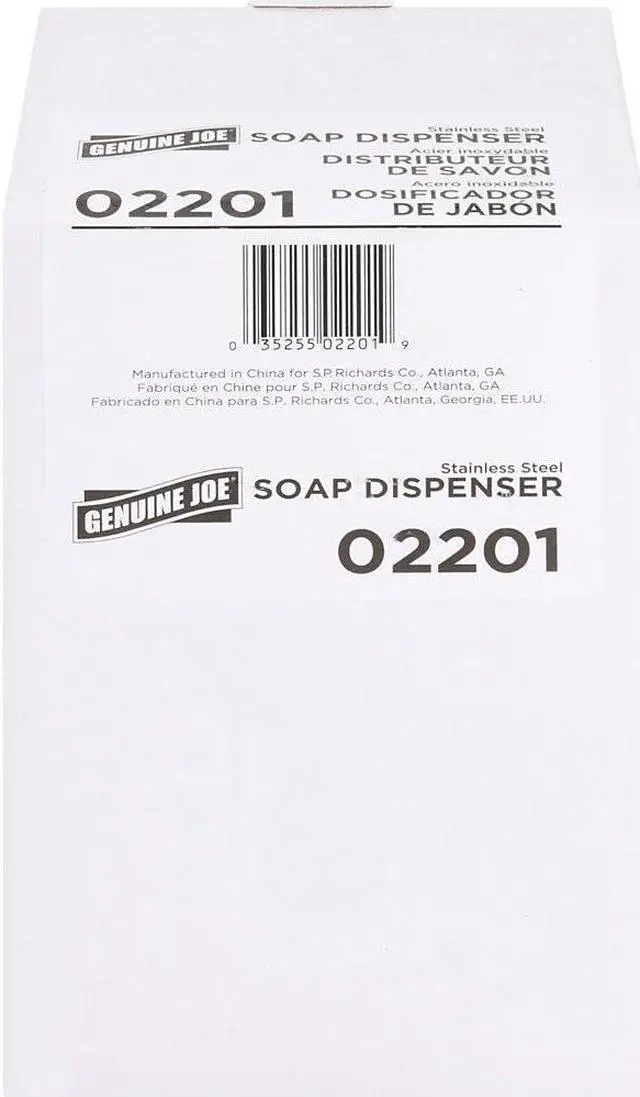 Alt view image 13 of 18 - Genuine Joe  Liquid Soap Dispenser 02201
