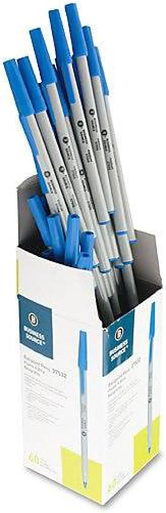 Alt view image 3 of 12 - Business Source Bulk Pack Ballpoint Stick Pens