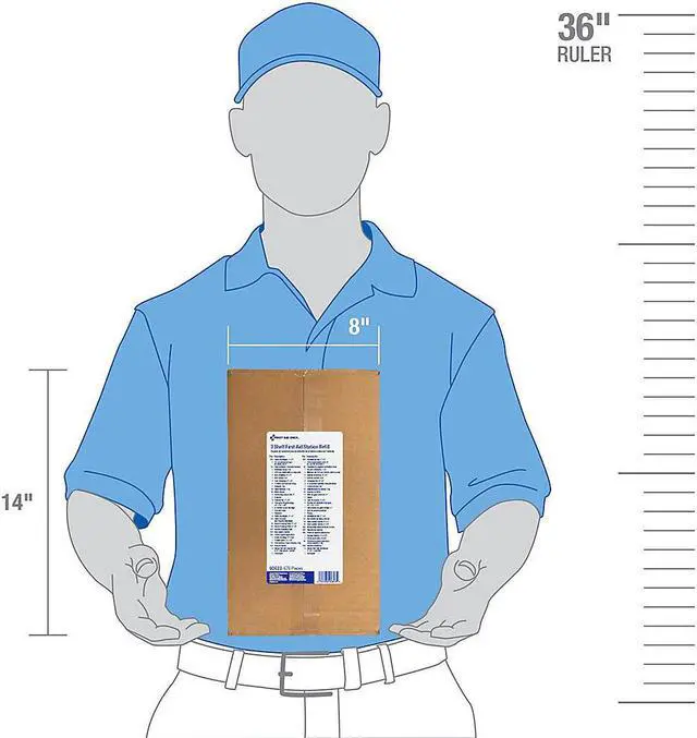 Alt view image 8 of 10 - First Aid Only  First Aid Kit Refill 90623