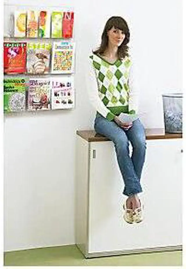 Alt view image 10 of 20 - Safco Reveal Clear Literature Displays 12 Compartments 30w x 2d x 34-3/4h Clear