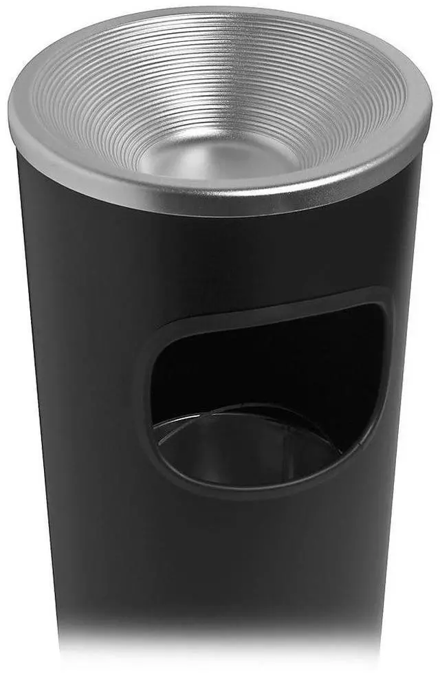 Alt view image 6 of 11 - Genuine Joe Fire Safe Ashtray Receptacle - Aluminum
