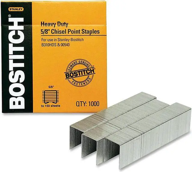 Alt view image 2 of 10 - Amax Inc Heavy-Duty Staples Use In B310HDS 00540 5/8"L 1000/BX SB35581M