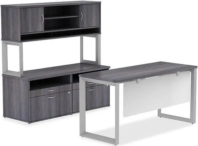 Alt view image 6 of 13 - Lorell Tabletop f/Relevance Leg Frames 59-7/8"x29-1/2"x1" MY 16200