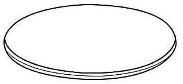 Alt view image 6 of 11 - Round Conference Tabletops, 42" Diameter, Cherry LLR87322