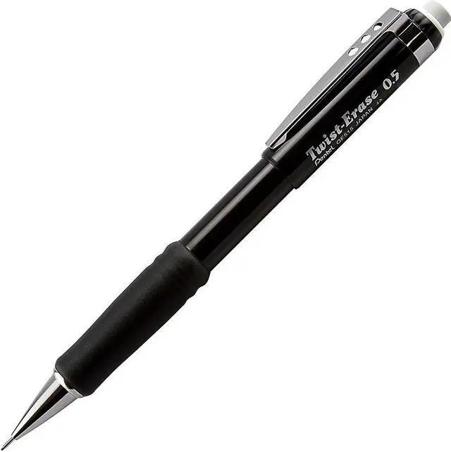 Alt view image 3 of 13 - Pentel Twist-Erase III Mechanical Pencil 0.5 mm Black Barrel QE515A