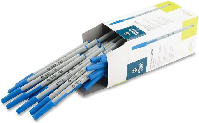Alt view image 7 of 12 - Business Source Bulk Pack Ballpoint Stick Pens