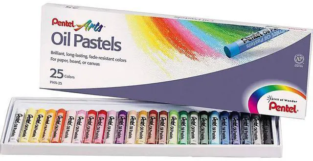Alt view image 8 of 10 - Pentel Round Stick Oil Pastel 1 ST