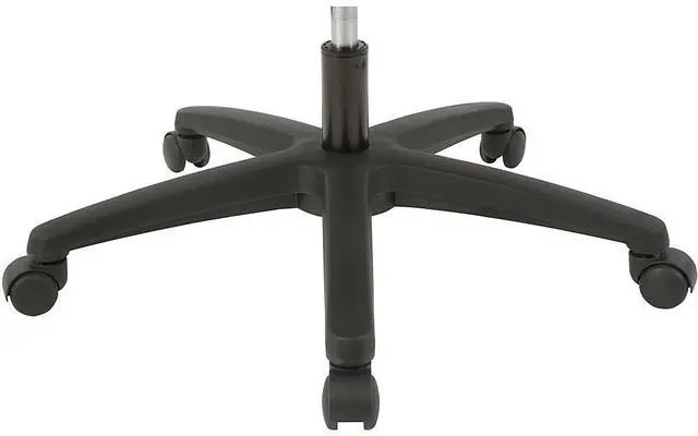 Alt view image 6 of 10 - Lorell Mid-back Task Chair - Fabric Black Seat - Fabric Black Back - 27.5" Width x 27.8" Depth x 41.9" Height  LLR83307