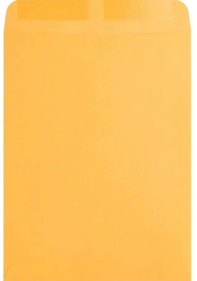 Alt view image 5 of 12 - Business Source Catalog Envelopes Plain 9"x12" 250/BX Kraft 42100