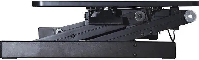 Alt view image 4 of 12 - Lorell Deluxe Adjustable Desk Riser - 20" Height x 38" Width x 24" Depth - Desktop - Black  LLR99759
