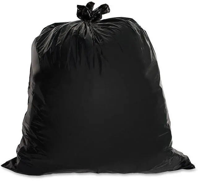 Alt view image 6 of 11 - Genuine Joe Heavy-Duty Trash Bags 1.5 Mil 20-30 Gallon 100/CT Black 01532