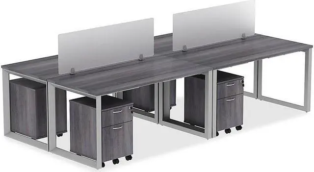 Alt view image 3 of 13 - Lorell Tabletop f/Relevance Leg Frames 59-7/8"x29-1/2"x1" MY 16200