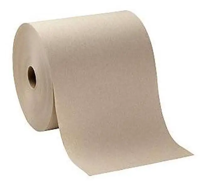 Alt view image 3 of 12 - Georgia Pacific Professional Hardwound Roll Paper Towel Nonperforated 7.87 x 1000ft Brown 6 Rolls/Carton 26480
