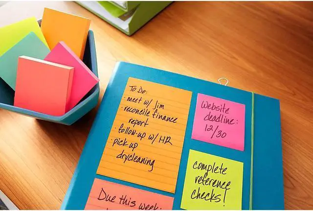 Alt view image 6 of 20 - Post-It Notes Pad,Value Pack,3x3,Ast 654144B